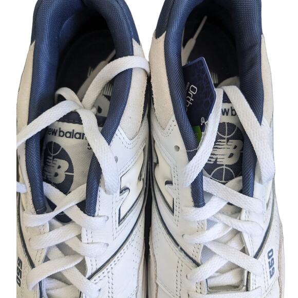 New Balance 550 Sneaker-White/Indigo-MEN\'S 8.5 / WOMEN\'S 10-NNTNB-S186 main image 6